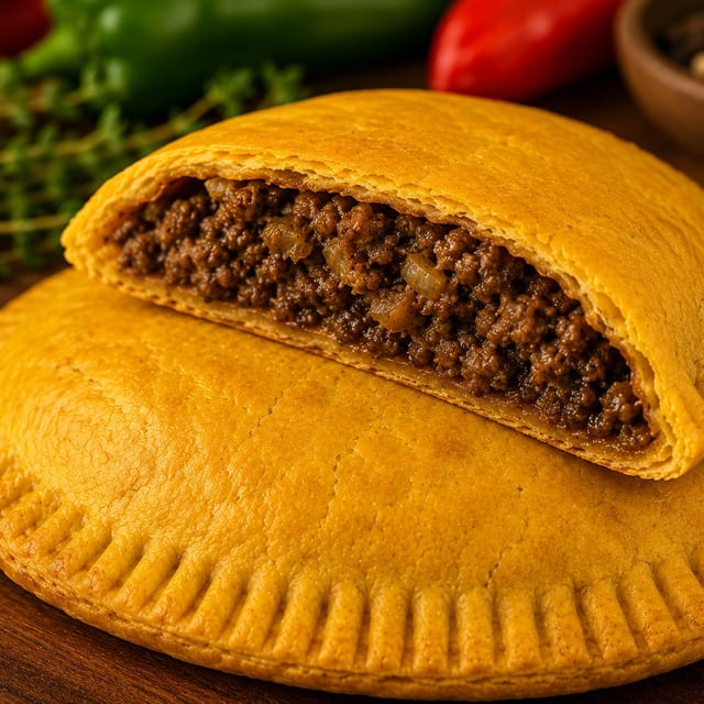Jamaican Beef Patty.
