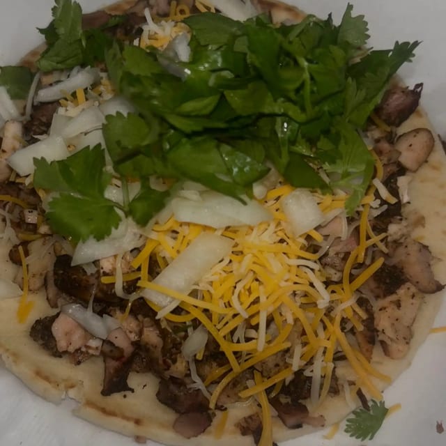 Jerk Chicken Taco.