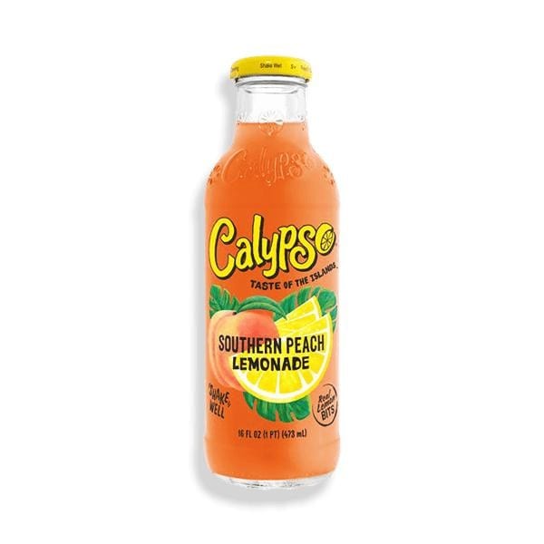 Calypso Southern Peach Lemonade, 16 fl oz.