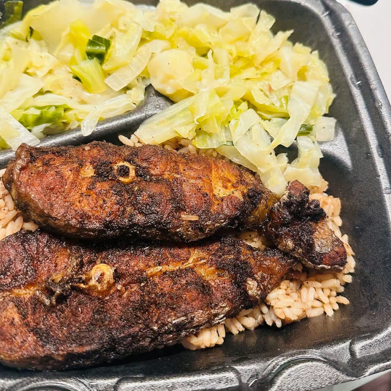Jerk Catfish Steaks (2 Pieces) Fillet (1 Piece).