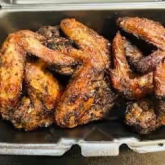 6 Jerk Wings.