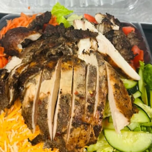 Jerk Chicken Salad.