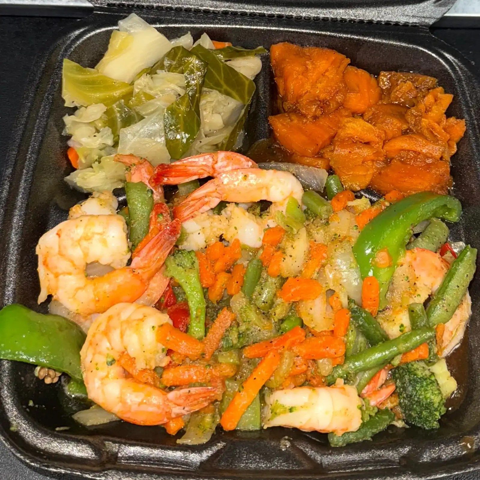 Stir Fry Shrimp.