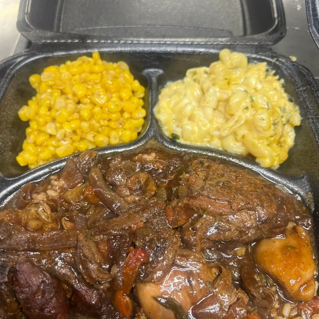 Brown Stew Chicken.