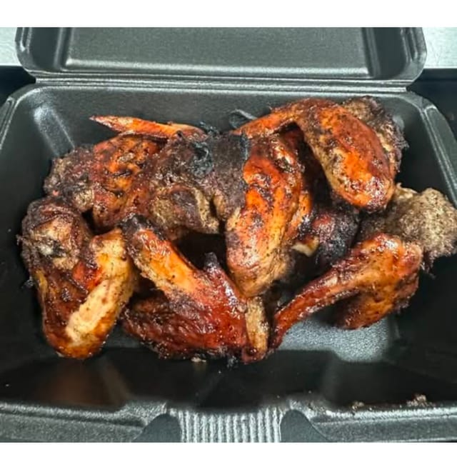 8 Jerk Wings.