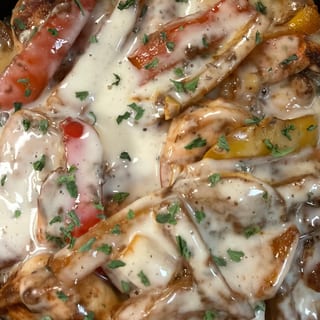 Jerk Chicken & Shrimp Pasta