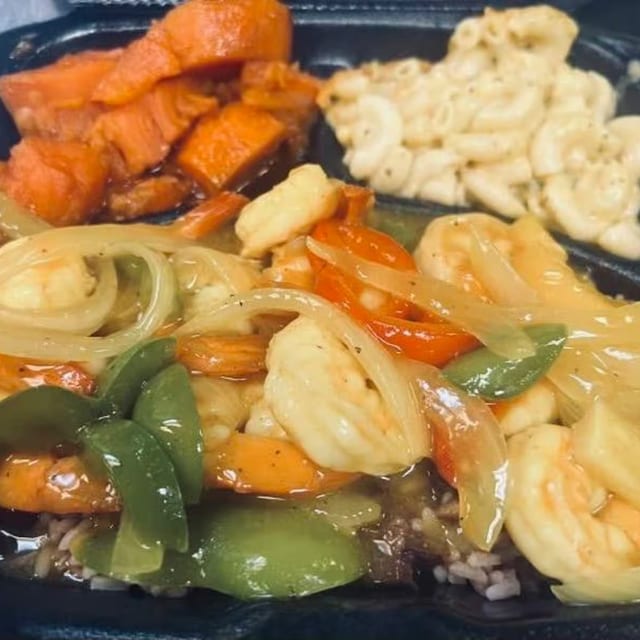 Curry Shrimp.