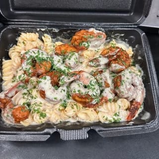 Jerk Shrimp Pasta