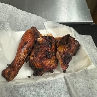 1/4 Chicken Dark with Cabbage