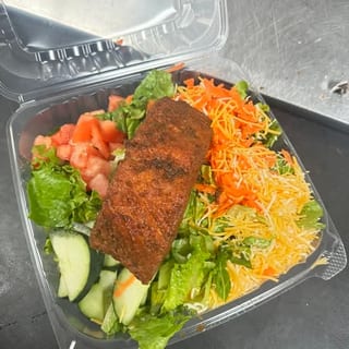 Jerk Salmon Salad